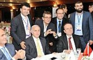 BAŞKAN YILMAZ OLİMPİYAT KOMİTESİNE AKŞAM YEMEĞİ...