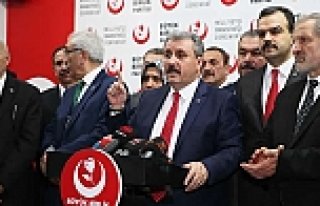 BBP referandumda 'Evet' diyecek