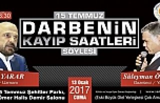BÜYÜKŞEHİR BELEDİYESİ'NDEN ÇARPICI KONFERANS