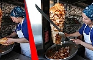 Döner Tezgâhının Başında Kadın Usta