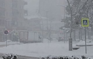 FIRTINALI KAR YAĞIŞI HAYATI DURDURDU