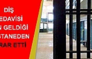 Hastaneye Götürülen Mahkûm Firar Etti