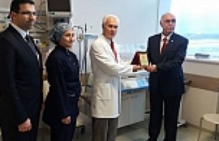 HAYIRSEVERDEN BAFRA DEVLET HASTANESİNE BAĞIŞ