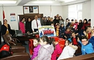 İlkokul öğrencilerinden yardım kampanyası