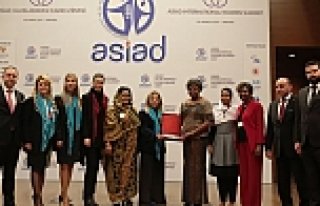 KARAASLAN ASİAD ULUSLARARASI KADIN ZİRVESİNDE