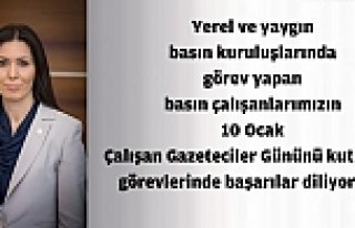 KARAASLAN GAZETECİLER GÜNÜ'NÜ KUTLADI