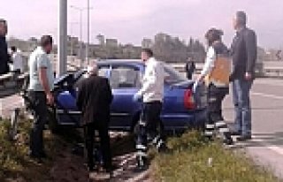 Kazandere'de Kaza; 1 Yaralı