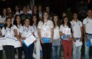 KIZILIRMAK DELTASINDA MEZUNİYET TÖRENİ