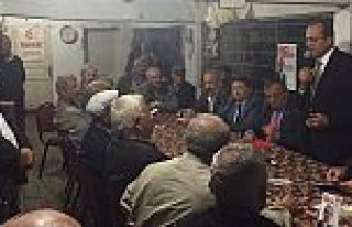 KÖYLÜLER CHP'Lİ SEVİNÇ'İ BAĞRINA BASTI