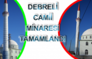 Lengerli Köyü, Debreli Camii Minaresi Tamamlandı