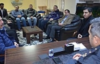 MHP Bafra İlçe Teşkilatından Emniyet Müdürüne...