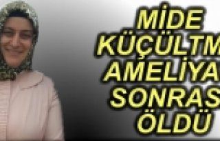 Mide Küçültme Ameliyatından Sonra Kalp Krizi Geçiren...