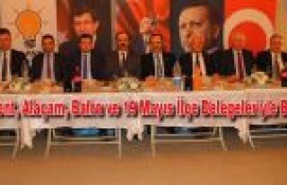 Muharrem Göksel; Delegelerle Yemek’te Buluştu