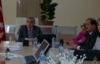 MUHTARLAR TOPLULAŞTIRMA ÇALIŞMALARI HAKKINDA BİLGİLENDİRİLDİ