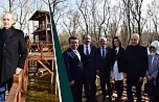 NUMAN KURTULMUŞ KUŞ CENNETİ’NE HAYRAN KALDI