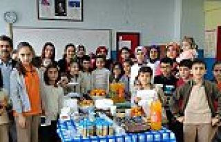 Öğrenciler Yerli Malı Haftasını, Velileriyle...