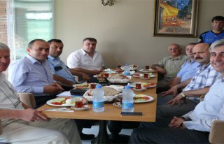 BAFRA EMNİYET  ESNAFLA HUZUR TOPLANTISI YAPTI