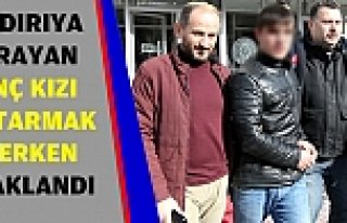 Saldırıya uğrayan genç kızı kurtarmak isterken...