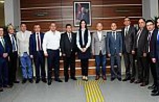 SAMKON'dan Karaaslan'a Hayırlı Olsun Ziyareti