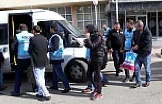 Samsun'da Aranan 24 Kişi Yakalandı