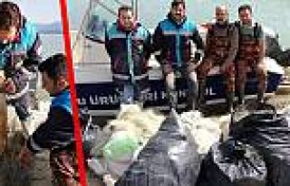 Samsun'da su ürünleri denetimleri