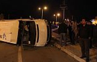 Samsun'da Trafik Kazası: 1 Yaralı