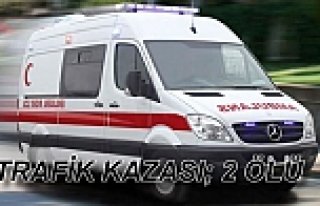 Samsun'da trafik kazası: 2 ölü