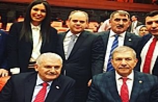 Samsunlu Milletvekillerin Başbakanla tarihi fotoğrafı