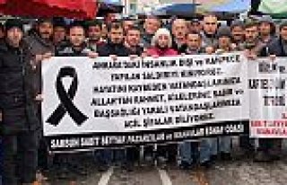 Samsunlu pazarcılardan teröre lanet