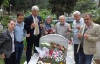 ‘SAMSUNSPOR’UN ESKİ BAŞKANI MEHMET TAŞKIN KABRİ...