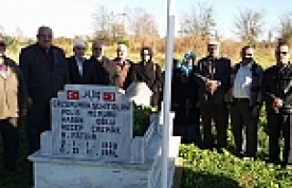 Şehit Recep Çakmak; Kabri Başında Dualarla Anıldı