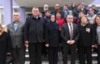 ŞEHİTLER DERNEKLERİNDEN KAYMAKAMLIĞA ZİYARETTE...