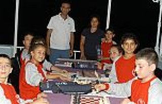 Şenocak, Satranç Seti Dağıttı