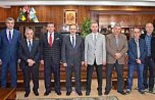 TAŞOVA HEYETİNDEN BAFRA BELEDİYESİNE ZİYARET