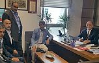 TERME MUHTARLARINDAN EDİS'E ZİYARET