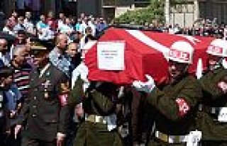 UZMAN ONBAŞI ORÇUN YILMAZ, DUALARLA TOPRAĞA VERİLDİ