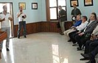 VALİ ŞAHİN BAFRA KIZILIRMAK DELTASI KUŞ CENNETİNDE...