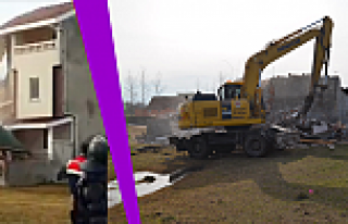 Yörükler Beldesinde Yıkımlar Başladı