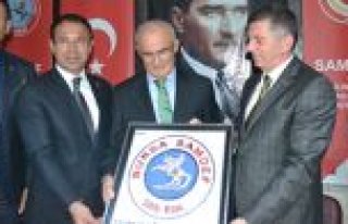 Yusuf Ziya'dan Bursa Samdef'e Ziyaret