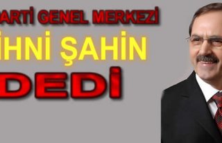 Altınova Demişti... Zihni ŞAHİN Yeniden ADAY