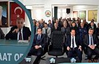 Ziraat Odası’nda Arazi Toplulaştırma Toplantısı