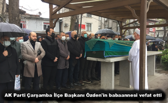 AK Parti Çarşamba İlçe Başkanı Özden'in babaannesi vefat etti