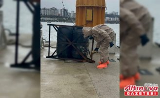 Ordu'da denizde bulunan iki varilde şüpheli bulguya rastlanmadı