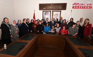 Vali Dallı, özel bireylerle bir araya geldi