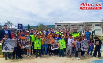 Tokat'ta öğrencilere trafik kuralları eğitimi verildi