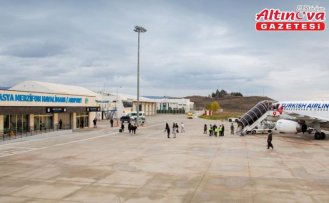 Amasya Merzifon Havalimanı’nı ağustos ayında 11 bini aşkın yolcu kullandı