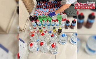 Tokat'ta 68 litre kaçak alkol ele geçirildi