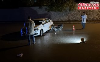 Karabük’te otomobille motosikletin çarpıştığı kazada 2 kişi yaralandı