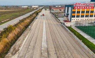 Erbaa'da asfaltlama çalışmaları devam ediyor