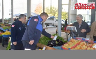 Havza'da fiyat etiketleri kontrol edildi